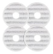 4-pack moppdynor för Spin and Clean mopprefill, tvättbara och återanvändbara mikrofibermopphuvuden kompatibla med Spin mopphuvudsbyte