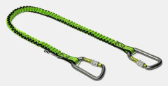 Bungee verktygslina, med två karbiner, max belastning 3 kg