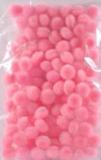 Rosa pompoms 10mm