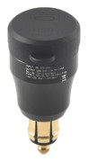 Motorcykel Vattentät Snabbladdare Med USB Type-C Port 12V/24V QC3.0 Strömadapter DIN-kontakt