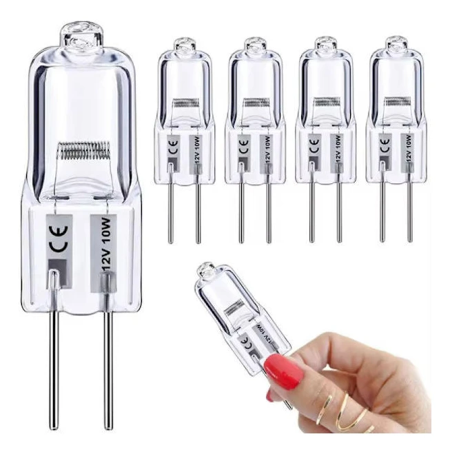 20-pack G4 Halogenlampor 10W 12V - Varmvitt