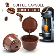 Återanvändbart kapselkaffefilter för Nescafe Dolce Gusto Refill