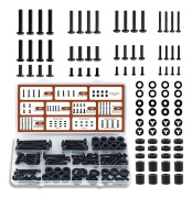 92-piece TV Wall Mount Screw Kit - Universal M4 M5 M8 Mounting Hardware, compatible with Samsung, APPLE, Huawei, and Garmin