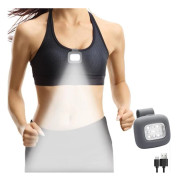 Löparlampor Säkerhet Jogging LED-lampa för löpare och joggare Hög synlighet med USB-laddningskabel och stark magnetisk klämma Den bästa presenten för