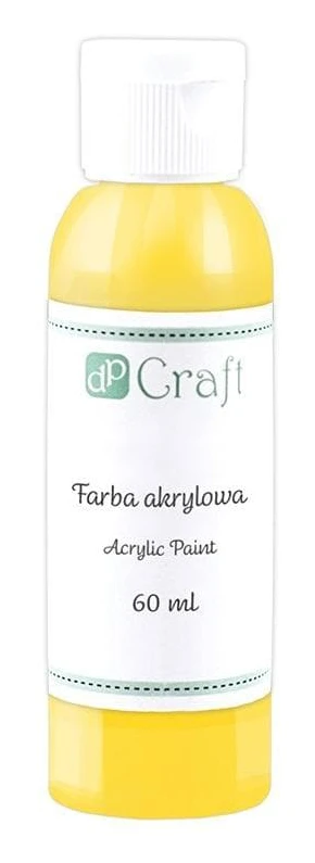 Gul akrylfärg 60ml