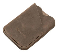 Bewood Wrap Läder Korthållare - Grå