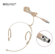 Uppgraderad Version Elektret Kondensatormikrofon Headset Dubbel Öronhängande 4 Pin XLR Ta4f För Shure Body Pack Tjock Kabel{jkw}