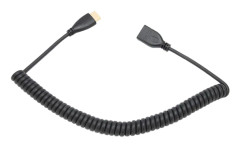 1m HD Multimedia Interface Typ A Hane till Typ A Hona Kabel - HDMI-Kompatibel Videoförlängningssladd för HDTV