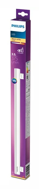 Philips - LED-rörglödlampa - glaserad finish - S14s - 3.5 W (motsvarande 60 W) - klass F - varmt vitt ljus - 2700 K