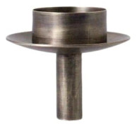 Värmeljushållare för Flaska Antik Mässing