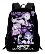 K-Pop Demon Hunter Ryggsäck Axelväska Lunchväska Pennfodral Skolryggsäck-XS5- TDKH020_tfrf TDKH020