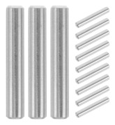 Extra Långa Hyllstift Rostfritt Stål Metall Hyllpinnar Pinnar För Trähyllor Silver 3 00X0 50X0 50Cm Fixering 25st
