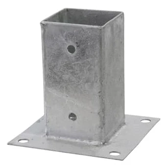 STÅNGBAS SKRUVAD ANKERFÄSTE 100X100