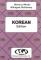 English-Korean & Korean-English Word-to-Word Dictionary (häftad, eng)