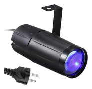 Discokula Pin Spot Light LED Scenbelysning Beam Spotlight