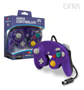 Trådad Handkontroll Kompatibel med Nintendo GameCube / Nintendo Wii Lila/Svart