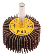 Graphite Flap wheel (Mount mop, 40 x 20 mm, K40)