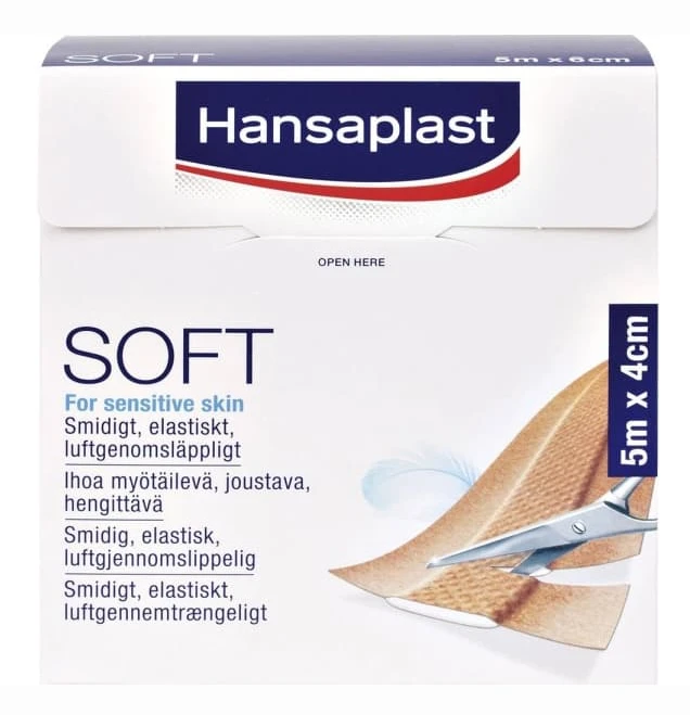 Hansaplast 1556526 Plåster 5 m x 4 cm 1 st