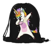Unicorn Söt Dabbing Rolig Dab Dance Print Dragsko