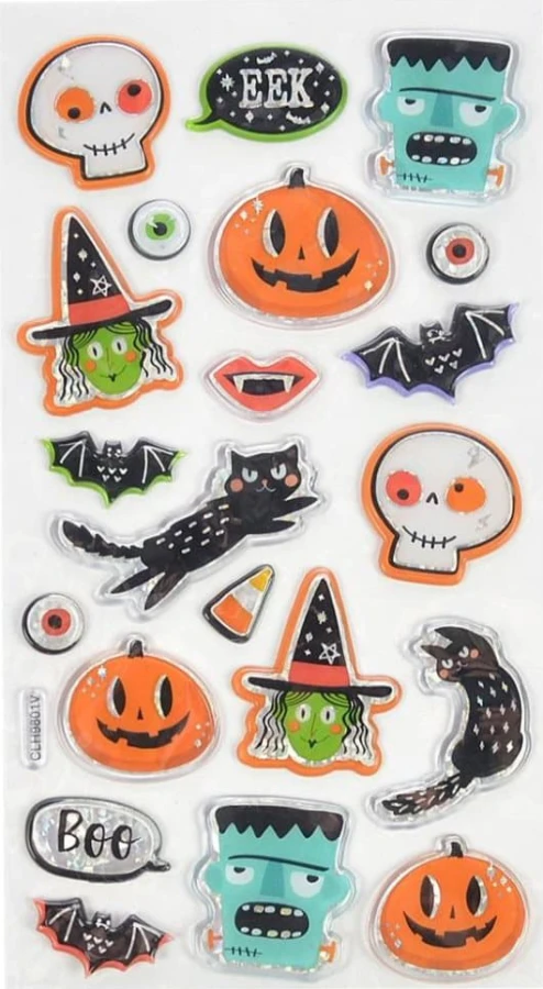Halloween-klistermärken