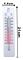 Termometer / Utomhustermometer - Celsius & fahrenheit