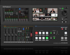 Roland VR-400UHD, 4K Ultra HD, LCD, 17,8 cm (7"), 800 x 480 pixel, Vekselstrøm, 115 - 240 V