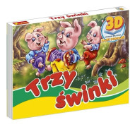 3D-sagor från generationer Bok: De tre små grisarna