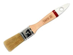 YATO engelsk pensel - för olje- och emulsionsfärger, 2,5 cm