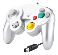 Handkontroll Kompatibel med Nintendo GameCube / Wii Silver