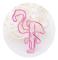 10-pack Flamingo Gem Bokmärke Kontorsmaterial Mini Metall Rosa Kontor Hem Skola【PL】