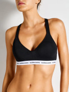 Björn Borg Logo Bralette Svart, XXL