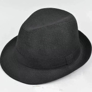 Höst- och vinterhattar för män, Top Jazz Rutig Hatt Vuxen Bowlerhattar-lingling} svartrutig