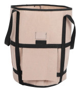 Potatisodlingssäckar Filt Tyg Växtplanteringssäck Frukt Grönsaksplanterare Trädgårdsredskap Brun med Skugga 35x45cm 43L/10Gallon