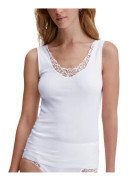 Calida Desire Tank Top Vit bomull Small Dam