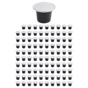 【xj】100 Set Återfyllningsbara Kaffekapslar Nespresso Pod för Nescafe Automatisk Kaffemaskin