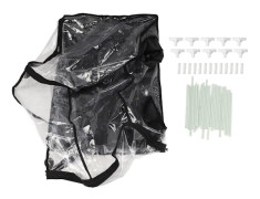 Mykologi Odling Still Air Box Kit med Transparent Fönster för Svampodlingstält och Observation