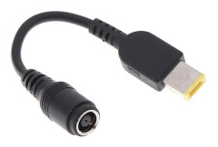 7.9*5.5 Rund Jack till Fyrkantig Kontakt Adapter Konverteringskabel För Lenovo IBM HFMQV [DB]