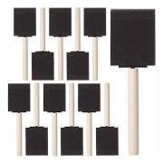 Skumborstar för målning, 16-pack, 5 cm, skumborstar för betsning, P