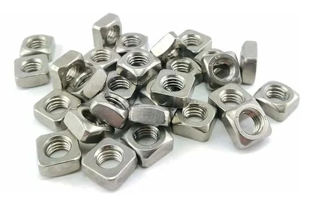 Fyrkantsmutter DIN 557 Rostfritt Stål (M6) x50【PL】
