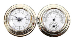 Termometer Hygrometer Barometer Klockor 2 Hela Set Väderstation Meter-yuyu