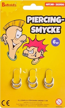 Buttericks Piercingsmycken