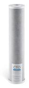 Vattenfilterpatron för Hela Huset, 4,5x20 CTO Kolfiber, 1-pack, Utbytbar Filterpatron