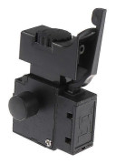 Fa2-6/1bek Svart 6a 250v Elektrisk Borr Hastighetskontroll Trigger Knapp Strömbrytare