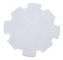 4x 5W Chip Ljus Runda Cob Super Ljusa Led Lampor Varmvit Dc15-17v