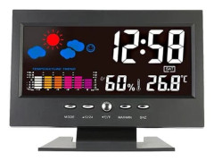 Digital LED-klocka, Alarm, Temperatur och Datum