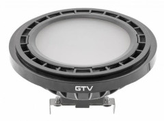 LED-lampa A-G AR111 G53 12V DC 12,5W WW 120° svart GTV