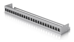 Ubiquiti UACC-Rack-Panel-Patch-Blank-24, Keystone-panel, Grå, Polykarbonat, SPCC, 1U, 442,4 mm, 63,5 mm