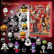 Ny Nedräkningsdocka Kalender Blind Box 24st Skräcknatt Skräckkaraktär Ankomstgåva Blind Box Adventskalender