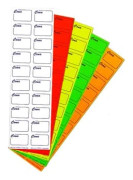 Korfed Självhäftande prisetiketter "20" mix x 20 st.