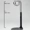 1/6 Skala Stativ Modell Stativ 1 1 1